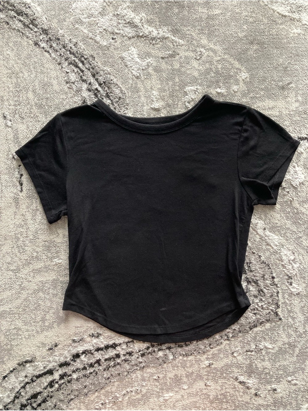 Classic Black Women's Short Sleeve Top